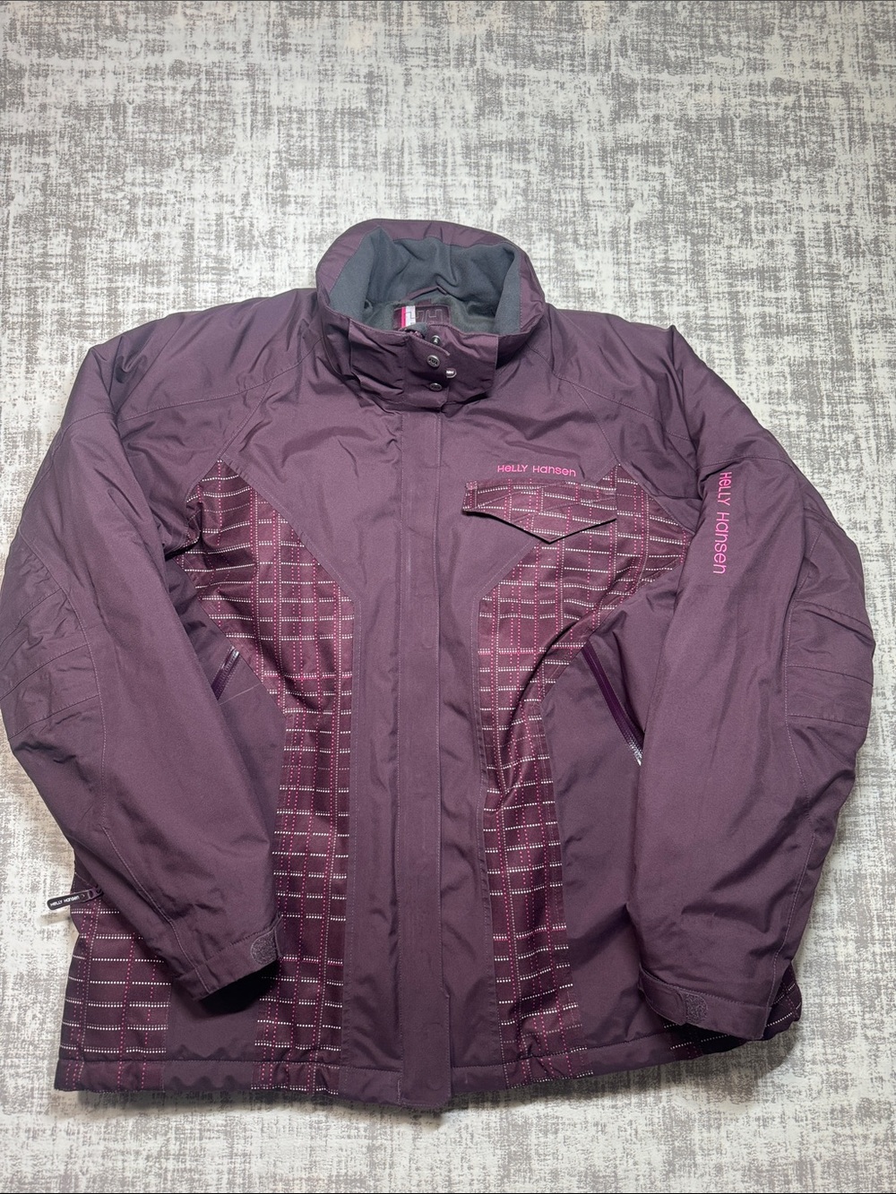 Helly Hansen Women's Ski Jacket/Winter Jacket  Dark plum 29X25PTP SIZE XL